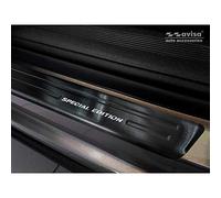 AutoStyle AV 235139 Protection Threshold Rear RENAULT GRAND SCÉNIC IV 2016- 'Ribs' Stainless Steel, Silver