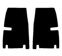 AUTOSTYLE Car Mats Tailored For MG MGA 1955-1962 Black Basic Carpet