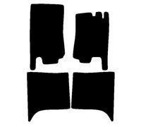 AUTOSTYLE Car Mats Tailored For Rolls Royce Silver Shadow 1965-1980 Black Premier Carpet