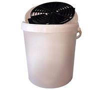AutoStyle Car wash bucket 15L White + Cover + Grit guard