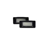 AUTO-STYLE Set LED License Plate Lights compatible with BMW various models, Black