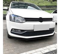 AutoStyle Front spoiler lip compatible with Volkswagen Polo 6R/6C 2009-2017 excl. GTi/GT/WRC (Glossy Black ABS)