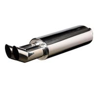 AutoStyle Inox Universal sport exhaust - 2x76mm DTM