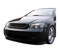 AUTO-STYLE ER-SG365 No-Sign Grill compatible with Opel Astra G 1998-2003, Black