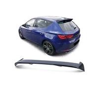 AutoStyle Roof spoiler compatible with Seat Leon 5F 5-doors 2013-2020 (ABS Glossy Black)