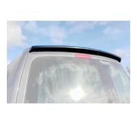 AutoStyle Roof spoiler compatible with Volkswagen Caddy 2004-2020 (with 2 barn doors) (ABS Glossy Black)