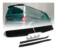 AutoStyle Roof spoiler compatible with Volkswagen Transporter T5 2003-2010 / T5.1 2010-2015 / T6 2015-2020 / T6.1 2020- (with 2 barn doors) (ABS Glossy Black)