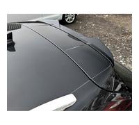 AutoStyle Roof spoiler (Spoiler Cap) compatible with Audi A4 (B9) Avant S-Line/S4 2015-2024 (ABS Glossy Black)