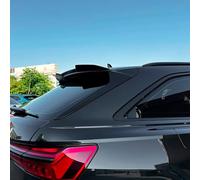 AutoStyle Roof spoiler (Spoiler Cap) compatible with Audi A6 (C8) Avant S-Line/S6 2018-2024 (ABS Glossy Black)