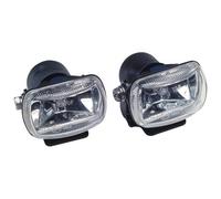 AutoStyle Set All-Weather driving lights Clear 60x35x65mm with ECE-R19 E11 E-Mark