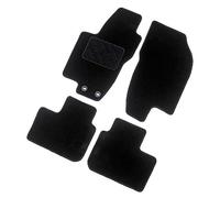 AutoStyle Set car mats compatible with Citroën Berlingo Multispace/Opel Combo MPV (Tour) / Peugeot Rifter 2018-9/2019 (3-pieces + round mounting clips)