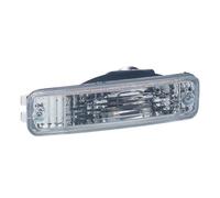 AUTO-STYLE Set Front Indicators (bumper) compatible with Honda Civic/CRX 1988-1990 - Clear