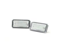 AUTO-STYLE Set LED License Plate Lights compatible with Fiat 500 2007-2015 & 2015-, white
