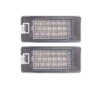 AutoStyle Set LED License Plate Lights compatible with Fiat 500X (6X) 2018-2022 / 500X (7X) 2021- / 500e 2020- / Abarth 500 EV 2023- & Alfa Romeo Tonale 2022-