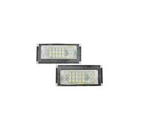 AutoStyle Set LED License Plate Lights compatible with Mini One/Cooper/S/Convertible R50/R52/R53 2001-2006