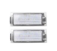 AutoStyle Set LED License Plate Lights compatible with Smart ForTwo (453) 2014-