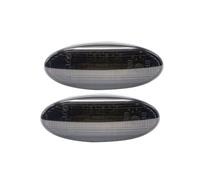 AutoStyle Set LED Side Indicators compatible with Nissan miscellany - Smoke - incl. Dynamic Running Light