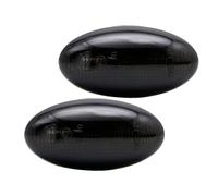 AutoStyle Set LED Side Indicators compatible with Toyota Aygo 2005-2014 & 2014- / Proace 2013- - Smoke - incl. Dynamic Running Light