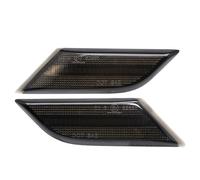 AutoStyle Set LED Side Indicators compatible with Volkswagen Transporter T6.1 2020-2022 - Smoke - in ynamic Running Light