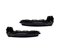 AutoStyle Set LED Side-Mirror Indicators compatible with Audi A3 (8V) 2012-2018 - Smoke - incl. Dynamic Running Light