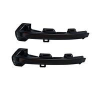 AUTO-STYLE Set LED Side-Mirror Indicators compatible with Volkswagen Passat (3G) 2014- & Arteon 2017- - Smoke - incl. Dynamic Running Light