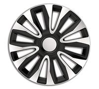 AutoStyle Set of 4 wheel covers Avalone 16-inch silver/black