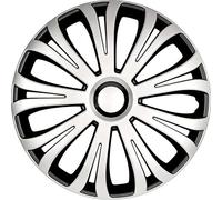 AutoStyle Set of 4 wheel covers Avera 14-inch silver/black