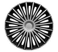 AutoStyle Set of 4 wheel covers Dakota 13-inch silver/black