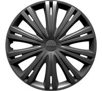 AutoStyle Set of 4 wheel covers Giga 16-inch gun-metal