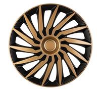 AutoStyle Set of 4 wheel covers Kendo 15-inch black/gold