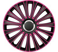 AUTO-STYLE Set wheel covers LeMans 14-inch black/pink