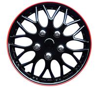 AUTO-STYLE Set wheel covers Missouri 14-inch black/red rim