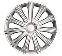 AutoStyle Set of 4 wheel covers Nero 13-inch silver