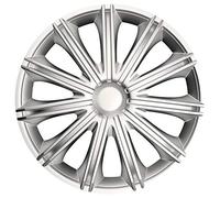 AutoStyle Set of 4 wheel covers Nero 17-inch silver