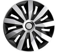 AutoStyle Set of 4 wheel covers Penta 15-inch silver/black