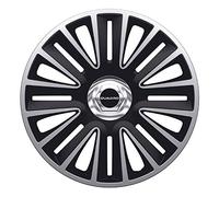 AutoStyle Set of 4 wheel covers Quadro Pro 16-inch silver/black + chrome ring