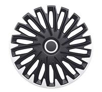 AutoStyle Set of 4 wheel covers Quantum Pro 14-inch silver/black + chrome ring