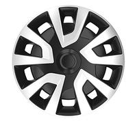 AutoStyle Set of 4 wheel covers Revo-VAN 15-inch silver/black (spherical)