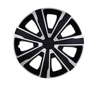 AutoStyle Set of 4 wheel covers Tenzo 14-inch silver/black