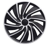 AutoStyle Set of 4 wheel covers Turbo 13-inch silver/black