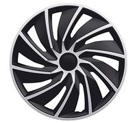 AutoStyle Set of 4 wheel covers Turbo 15-inch silver/black