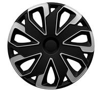 AutoStyle Set of 4 wheel covers Ultimo 15-inch silver/black