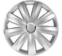 AutoStyle Set of 4 wheel covers Venture Pro 13-inch silver + chrome ring (Nylon)