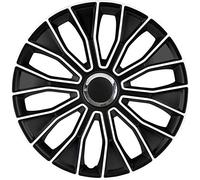 AutoStyle Set of 4 wheel covers Voltec Pro 13-inch black/white