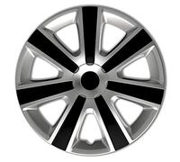 AutoStyle Set of 4 wheel covers VR 14-inch silver/black
