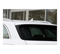 AutoStyle Set rear window side spoilers compatible with Audi A6 (C7) Avant/Allroad 2011-2018 excl. S-Line (ABS Glossy Black)