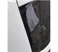 AutoStyle Set rear window side spoilers compatible with Volkswagen Golf VII HB 3/5-doors 2012-2019 (ABS Glossy Black)