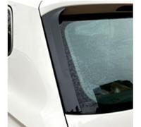 AutoStyle Set rear window side spoilers compatible with Volkswagen Tiguan II 2016-2024 excl. R/R-Line (ABS Glossy Black)