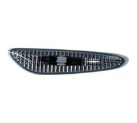 AutoStyle Set Side Indicators compatible with BMW 5-Series E60/E61 2003-2010 & X3 E83 2004-2010 - Smoke