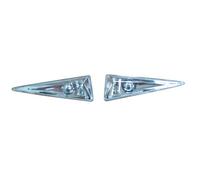 AutoStyle Set Side Indicators compatible with Renault Megane II 2002-2008 - Clear